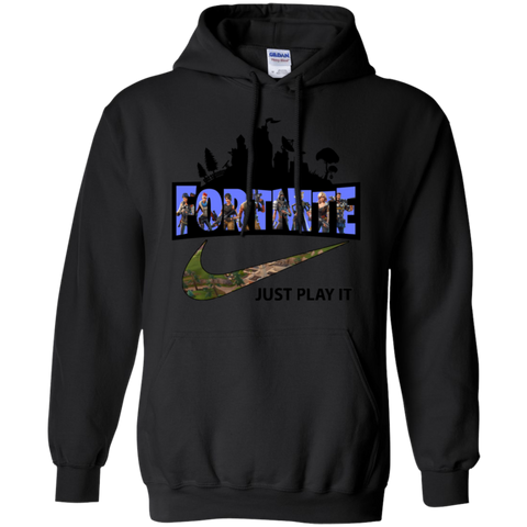 Fortnite Just Play It Nike Logo Hoodie - The White Eagles Fortnite Just Play It Nike Logo Hoodie - The White Eagles