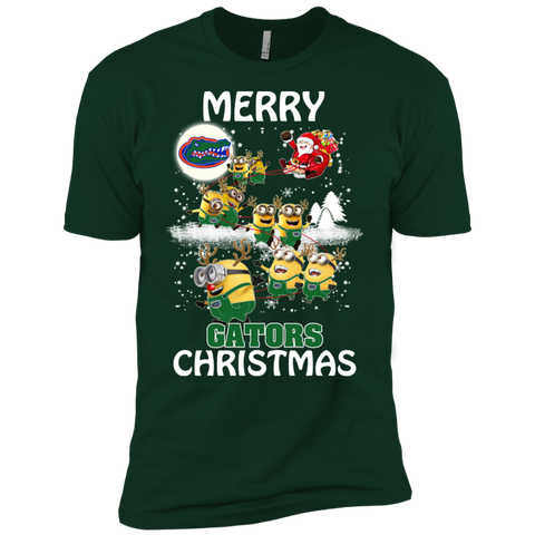 Florida Gators Ugly Christmas Sweaters Minions Santa Claus Merry Christmas Men's Sleeve Shirt - The White Eagles Florida Gators Ugly Christmas Sweaters Minions Santa Claus Merry Christmas Men's Sleeve Shirt - The White Eagles