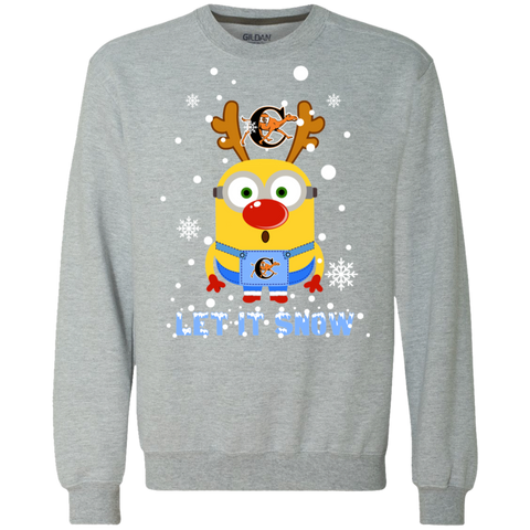 Minion Campbell Fighting Camels Ugly Christmas Sweaters Let It Snow Sweatshirt - The White Eagles Minion Campbell Fighting Camels Ugly Christmas Sweaters Let It Snow Sweatshirt - The White Eagles