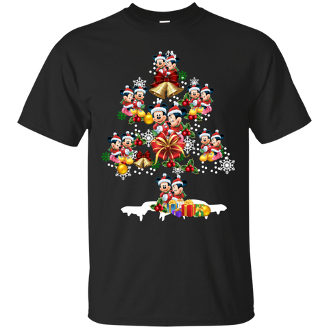 Christmas Is Coming Mickey Mouse Santa Claus Ugly Christmas Sweater Cotton T-Shirt - The White Eagles Christmas Is Coming Mickey Mouse Santa Claus Ugly Christmas Sweater Cotton T-Shirt - The White Eagles