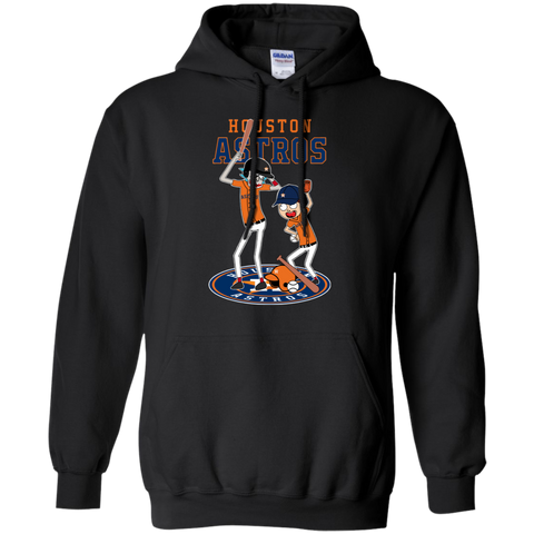 Houston Astros Baseball Rick And Morty Hoodie - The White Eagles Houston Astros Baseball Rick And Morty Hoodie - The White Eagles