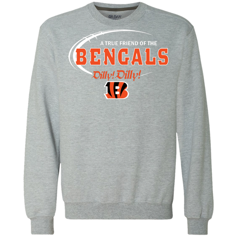 Dilly Dilly Cincinnati Bengals A True Friend Of The Bengals Sweatshirt - The White Eagles Dilly Dilly Cincinnati Bengals A True Friend Of The Bengals Sweatshirt - The White Eagles