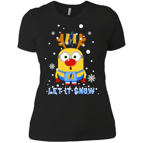 Minion Murray State Racers Ugly Christmas Sweaters Let It Snow Ladies' Shirt - The White Eagles Minion Murray State Racers Ugly Christmas Sweaters Let It Snow Ladies' Shirt - The White Eagles