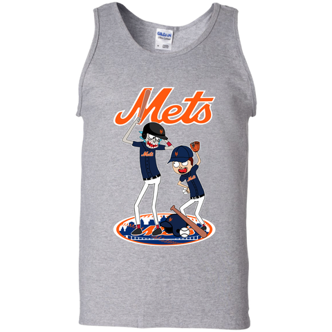 New York Mets Baseball Rick And Morty Tank Top - The White Eagles New York Mets Baseball Rick And Morty Tank Top - The White Eagles
