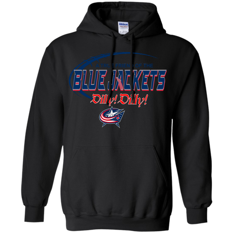 Dilly Dilly A True Friend Of The Columbus Blue Jackets Hoodie - The White Eagles Dilly Dilly A True Friend Of The Columbus Blue Jackets Hoodie - The White Eagles