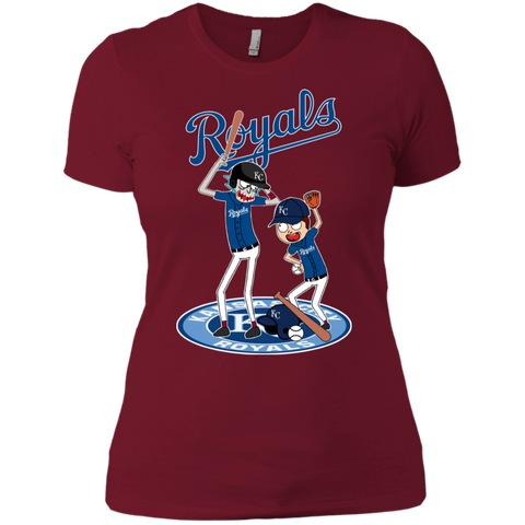Kansas City Royals Baseball Rick And Morty Ladies' Shirt - The White Eagles Kansas City Royals Baseball Rick And Morty Ladies' Shirt - The White Eagles