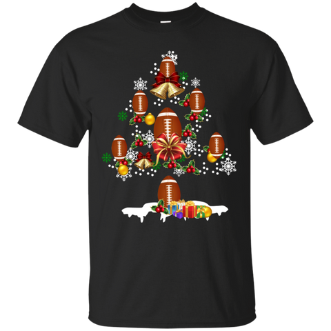 Christmas Is Coming Football Santa Claus Ugly Christmas Sweater Cotton T-Shirt - The White Eagles Christmas Is Coming Football Santa Claus Ugly Christmas Sweater Cotton T-Shirt - The White Eagles