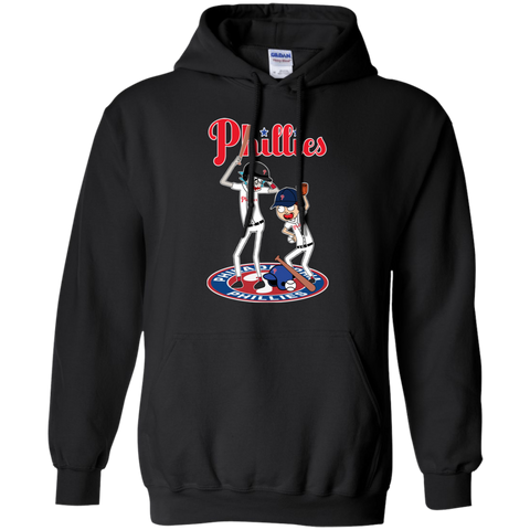 Philadelphia Phillies Baseball Rick And Morty Hoodie - The White Eagles Philadelphia Phillies Baseball Rick And Morty Hoodie - The White Eagles