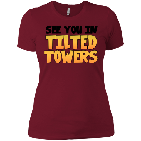 Fortnite See You In Tilted Towers Ladies' Shirt - The White Eagles Fortnite See You In Tilted Towers Ladies' Shirt - The White Eagles