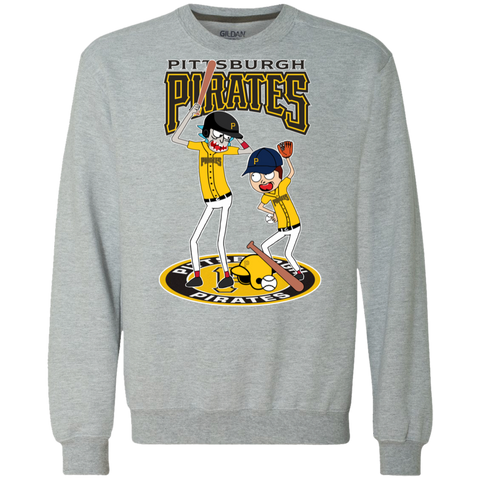 Pittsburgh Pirates Baseball Rick And Morty Sweatshirt - The White Eagles Pittsburgh Pirates Baseball Rick And Morty Sweatshirt - The White Eagles