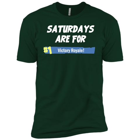 Fortnite Saturdays Are For Victory Royale Men's Sleeve Shirt - The White Eagles Fortnite Saturdays Are For Victory Royale Men's Sleeve Shirt - The White Eagles