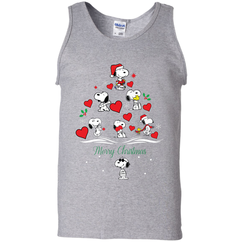 Snoopy Merry Christmas The Peanuts Movie Tank Top - The White Eagles Snoopy Merry Christmas The Peanuts Movie Tank Top - The White Eagles