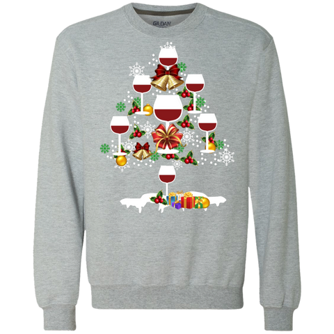 Christmas Is Coming Wine Santa Claus Ugly Christmas Sweater Sweatshirt - The White Eagles Christmas Is Coming Wine Santa Claus Ugly Christmas Sweater Sweatshirt - The White Eagles