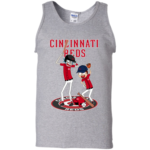 Cincinnati Reds Baseball Rick And Morty Tank Top - The White Eagles Cincinnati Reds Baseball Rick And Morty Tank Top - The White Eagles