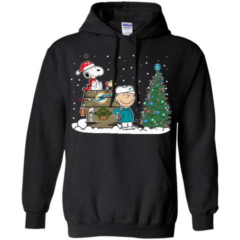 Miami Dolphins Snoopy The Peanuts Ugly Christmas Sweater Super Bowl Hoodie - The White Eagles Miami Dolphins Snoopy The Peanuts Ugly Christmas Sweater Super Bowl Hoodie - The White Eagles