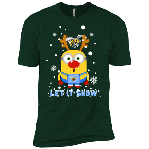 Minion Alabama State Hornets Ugly Christmas Sweaters Let It Snow Men's Sleeve Shirt - The White Eagles Minion Alabama State Hornets Ugly Christmas Sweaters Let It Snow Men's Sleeve Shirt - The White Eagles