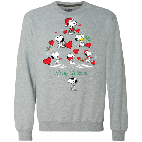 Snoopy Merry Christmas The Peanuts Movie Sweatshirt - The White Eagles Snoopy Merry Christmas The Peanuts Movie Sweatshirt - The White Eagles