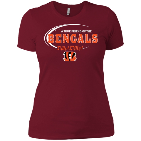 Dilly Dilly Cincinnati Bengals A True Friend Of The Bengals Ladies' Shirt - The White Eagles Dilly Dilly Cincinnati Bengals A True Friend Of The Bengals Ladies' Shirt - The White Eagles