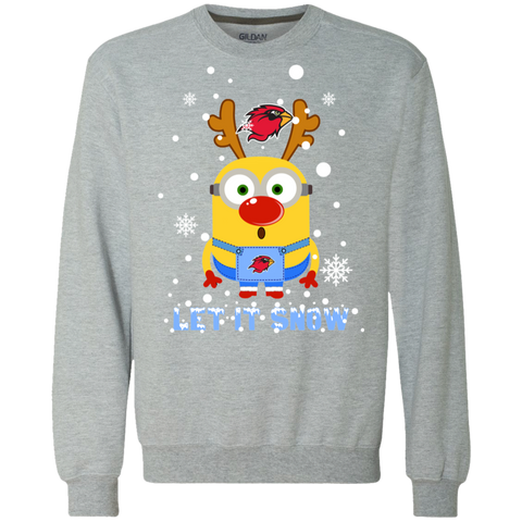 Minion Lamar Cardinals Ugly Christmas Sweaters Let It Snow Sweatshirt - The White Eagles Minion Lamar Cardinals Ugly Christmas Sweaters Let It Snow Sweatshirt - The White Eagles