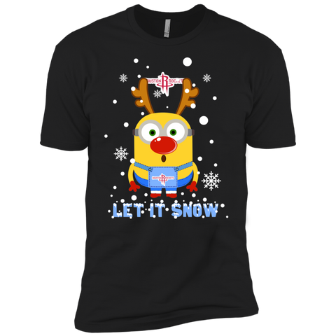 Minion Houston Rockets Ugly Christmas Sweaters Let It Snow Men's Sleeve Shirt - The White Eagles Minion Houston Rockets Ugly Christmas Sweaters Let It Snow Men's Sleeve Shirt - The White Eagles