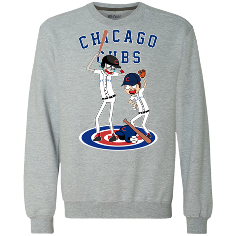 Chicago Cubs Baseball Rick And Morty Sweatshirt - The White Eagles Chicago Cubs Baseball Rick And Morty Sweatshirt - The White Eagles
