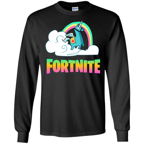 Fortnite Battle Royale Unicorn LS Cotton T-Shirt - The White Eagles Fortnite Battle Royale Unicorn LS Cotton T-Shirt - The White Eagles