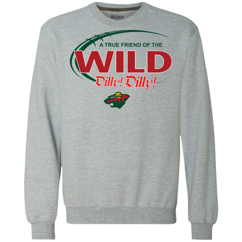 Dilly Dilly A True Friend Of The Minnesota Wild Sweatshirt - The White Eagles Dilly Dilly A True Friend Of The Minnesota Wild Sweatshirt - The White Eagles