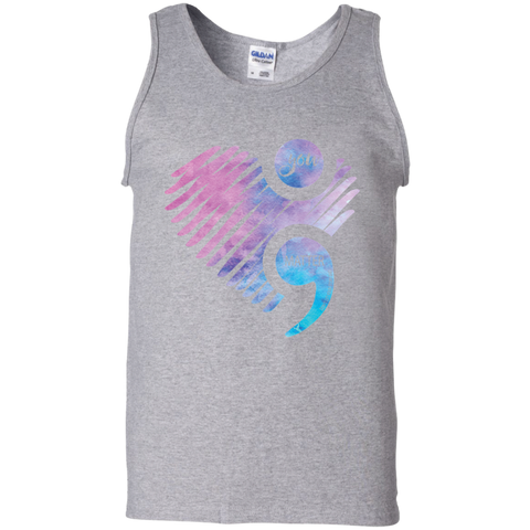 You Matter Don't Let Your Story End Semicolon Shirt Tank Top - The White Eagles You Matter Don't Let Your Story End Semicolon Shirt Tank Top - The White Eagles