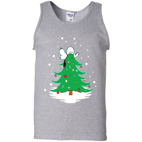 Snoopy Tree Christmas The Peanuts Movie Tank Top - The White Eagles Snoopy Tree Christmas The Peanuts Movie Tank Top - The White Eagles