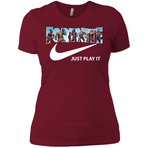 Fortnite Nike Just Play It Ladies' Shirt - The White Eagles Fortnite Nike Just Play It Ladies' Shirt - The White Eagles