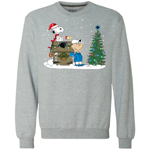 Carolina Panthers Snoopy The Peanuts Ugly Christmas Sweater Super Bowl Sweatshirt - The White Eagles Carolina Panthers Snoopy The Peanuts Ugly Christmas Sweater Super Bowl Sweatshirt - The White Eagles