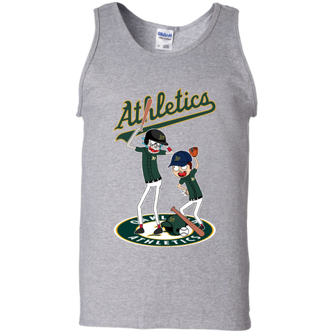 Oakland Athletics Baseball Rick And Morty Tank Top - The White Eagles Oakland Athletics Baseball Rick And Morty Tank Top - The White Eagles