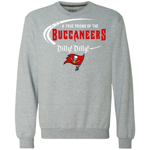 Dilly Dilly Tampa Bay Buccaneers A True Friend Of The Buccaneers Sweatshirt - The White Eagles Dilly Dilly Tampa Bay Buccaneers A True Friend Of The Buccaneers Sweatshirt - The White Eagles
