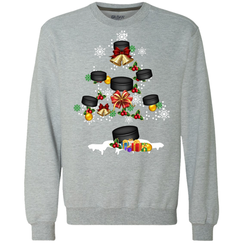 Christmas Is Coming Hockey Santa Claus Ugly Christmas Sweater Sweatshirt - The White Eagles Christmas Is Coming Hockey Santa Claus Ugly Christmas Sweater Sweatshirt - The White Eagles