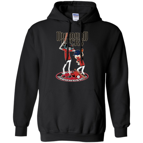 Arizona Diamondbacks Baseball Rick And Morty Hoodie - The White Eagles Arizona Diamondbacks Baseball Rick And Morty Hoodie - The White Eagles