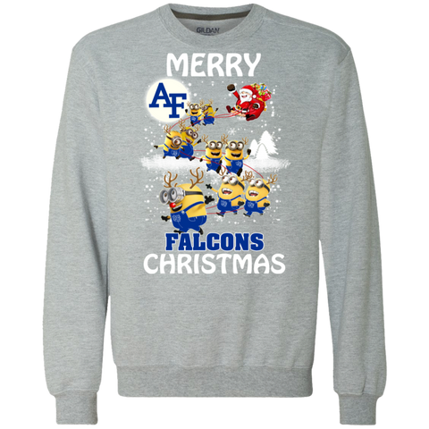 Air Force Falcons T Shirts Minions Santa Claus Merry Christmas Hoodies Sweatshirts Sweatshirt - The White Eagles Air Force Falcons T Shirts Minions Santa Claus Merry Christmas Hoodies Sweatshirts Sweatshirt - The White Eagles