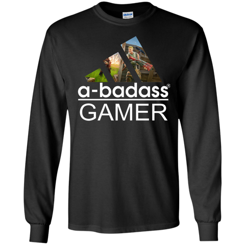 A-badass Gamer Adidas Fortnite LS Cotton T-Shirt - The White Eagles A-badass Gamer Adidas Fortnite LS Cotton T-Shirt - The White Eagles