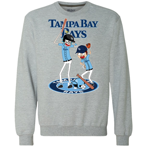 Tampa Bay Rays Baseball Rick And Morty Sweatshirt - The White Eagles Tampa Bay Rays Baseball Rick And Morty Sweatshirt - The White Eagles