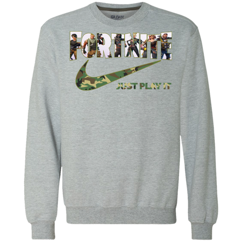 Fortnite Nike Camo Just Play It Shirts Sweatshirt - The White Eagles Fortnite Nike Camo Just Play It Shirts Sweatshirt - The White Eagles