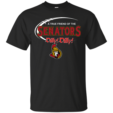 Dilly Dilly A True Friend Of The Ottawa Senators Cotton T-Shirt - The White Eagles Dilly Dilly A True Friend Of The Ottawa Senators Cotton T-Shirt - The White Eagles