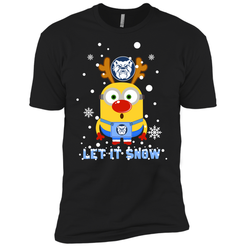 Minion Butler Bulldogs Ugly Christmas Sweaters Let It Snow Men's Sleeve Shirt - The White Eagles Minion Butler Bulldogs Ugly Christmas Sweaters Let It Snow Men's Sleeve Shirt - The White Eagles