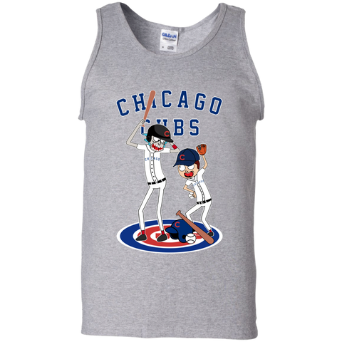Chicago Cubs Baseball Rick And Morty Tank Top - The White Eagles Chicago Cubs Baseball Rick And Morty Tank Top - The White Eagles