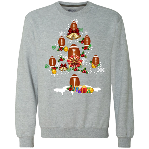 Christmas Is Coming Football Santa Claus Ugly Christmas Sweater Sweatshirt - The White Eagles Christmas Is Coming Football Santa Claus Ugly Christmas Sweater Sweatshirt - The White Eagles