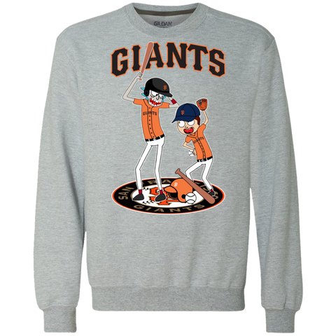 San Francisco Giants Baseball Rick And Morty Sweatshirt - The White Eagles San Francisco Giants Baseball Rick And Morty Sweatshirt - The White Eagles