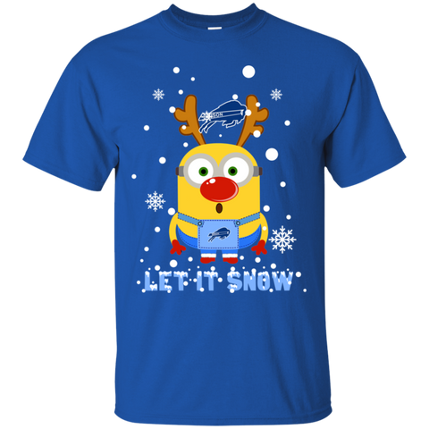 Minion Howard Bison Ugly Christmas Sweaters Let It Snow Cotton T-Shirt - The White Eagles Minion Howard Bison Ugly Christmas Sweaters Let It Snow Cotton T-Shirt - The White Eagles