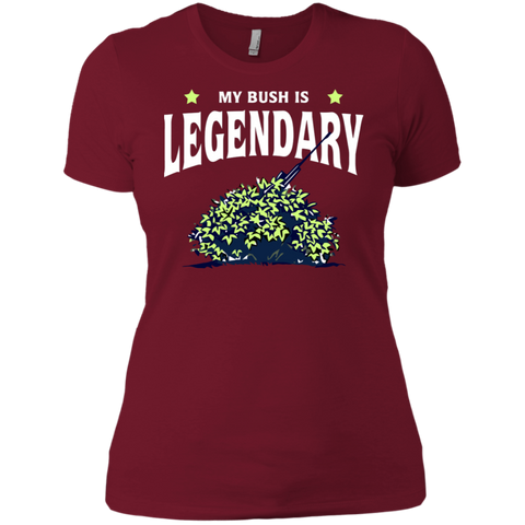 Fortnite My Bush Is Legendary Ladies' Shirt - The White Eagles Fortnite My Bush Is Legendary Ladies' Shirt - The White Eagles