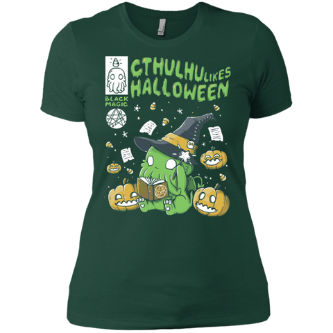 Cthulhu Likes Halloween Shirt Ladies' Shirt - The White Eagles Cthulhu Likes Halloween Shirt Ladies' Shirt - The White Eagles