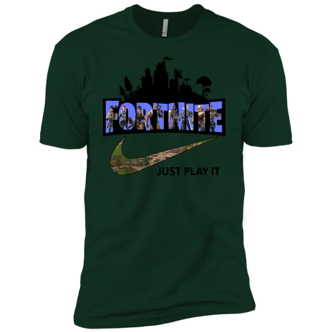 Fortnite Just Play It Nike Logo Men's Sleeve Shirt - The White Eagles Fortnite Just Play It Nike Logo Men's Sleeve Shirt - The White Eagles