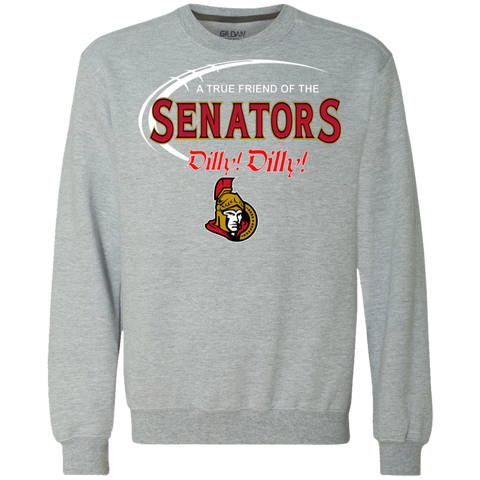 Dilly Dilly A True Friend Of The Ottawa Senators Sweatshirt - The White Eagles Dilly Dilly A True Friend Of The Ottawa Senators Sweatshirt - The White Eagles