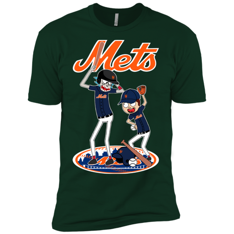 New York Mets Baseball Rick And Morty Men's Sleeve Shirt - The White Eagles New York Mets Baseball Rick And Morty Men's Sleeve Shirt - The White Eagles